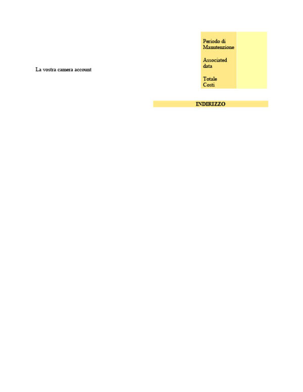 Italy Eni Editable Gas Utility Business Bill Template in Word and PDF formats