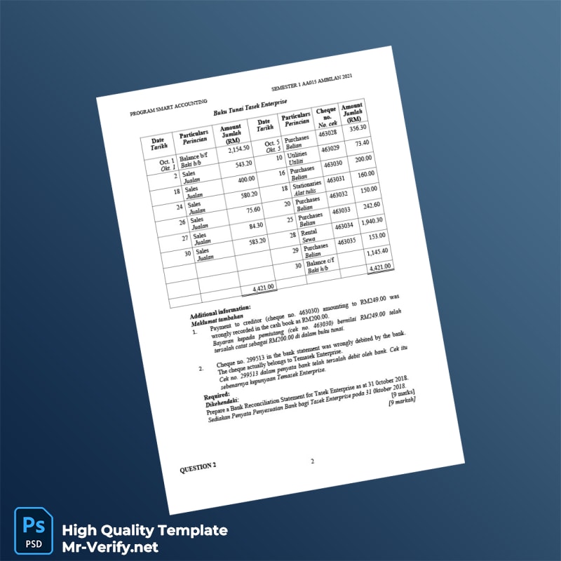 Malaysia Template in Word and PDF formats 6 page Malaysia Template in Word and PDF formats 6 page