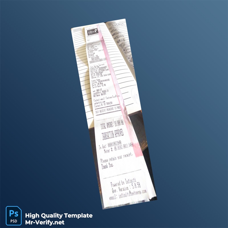 Nigeria Ikeja Electric Editable Utility Bill Template in Word and PDF formats Nigeria Ikeja Electric Editable Utility Bill Template in Word and PDF formats