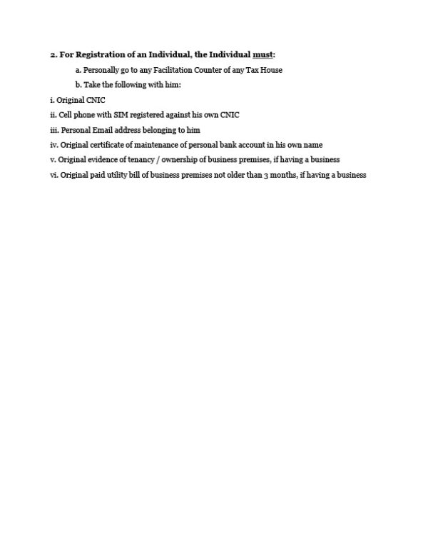 Pakistan Editable Finance Registration Document Template in Word and PDF formats