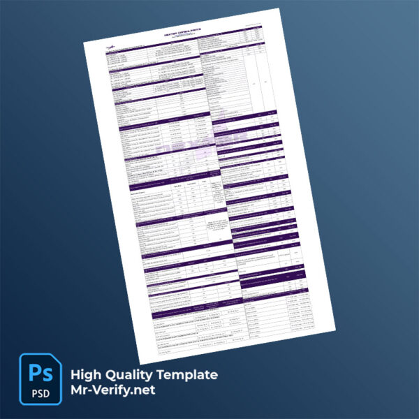 Pakistan Federal Board of Revenue Editable Withholding Tax Rate Card Template in Word and PDF formats