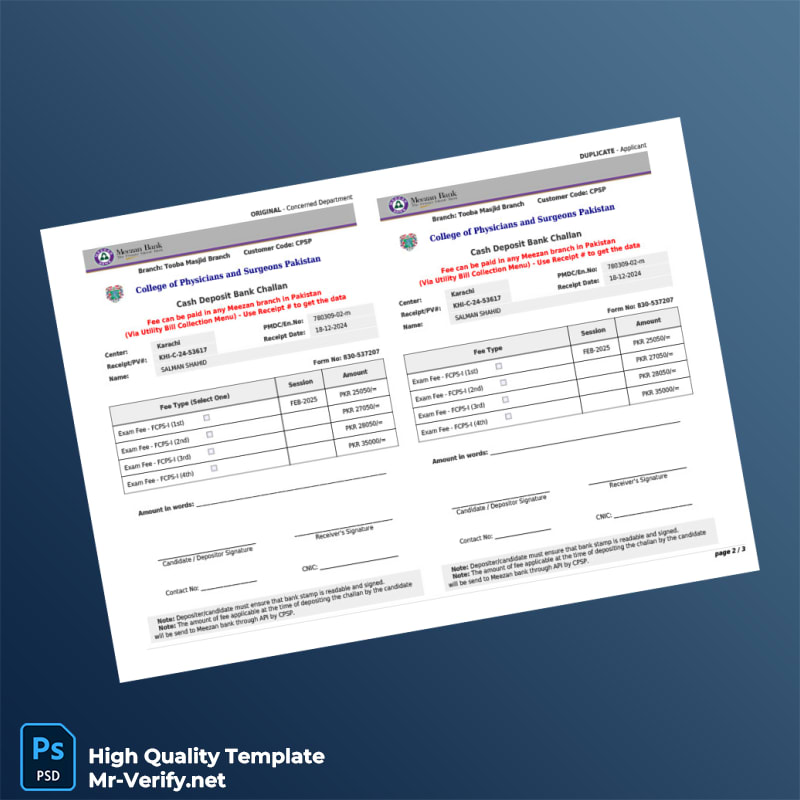 Pakistan College of Physicians and Surgeons Pakistan Editable Online Application Form Template in Word and PDF formats 3 page Pakistan College of Physicians and Surgeons Pakistan Editable Online Application Form Template in Word and PDF formats 3 page