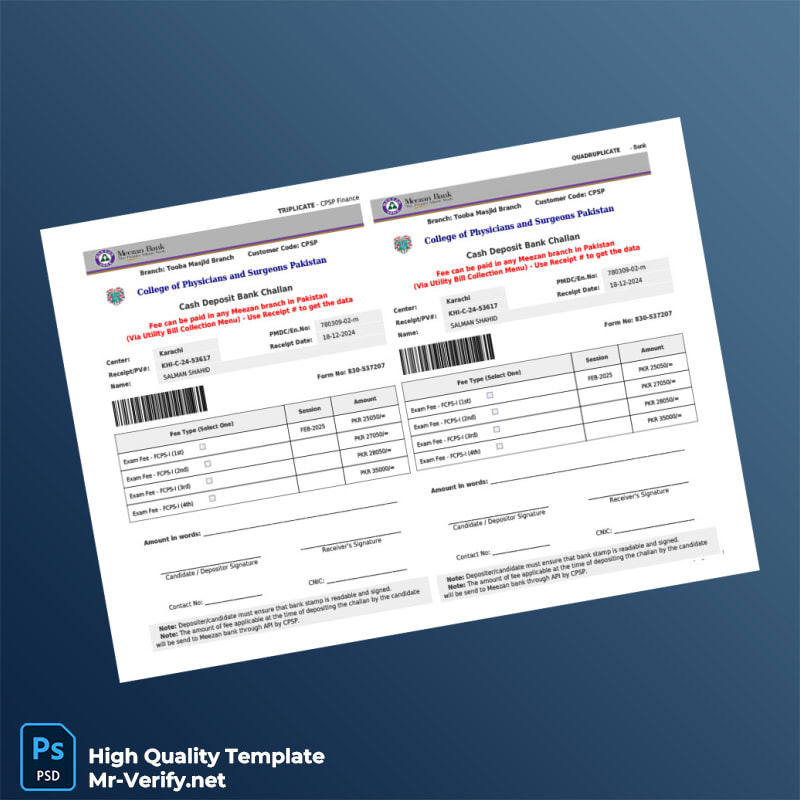 Pakistan College of Physicians and Surgeons Pakistan Editable Online Application Form Template in Word and PDF formats 3 page Pakistan College of Physicians and Surgeons Pakistan Editable Online Application Form Template in Word and PDF formats 3 page