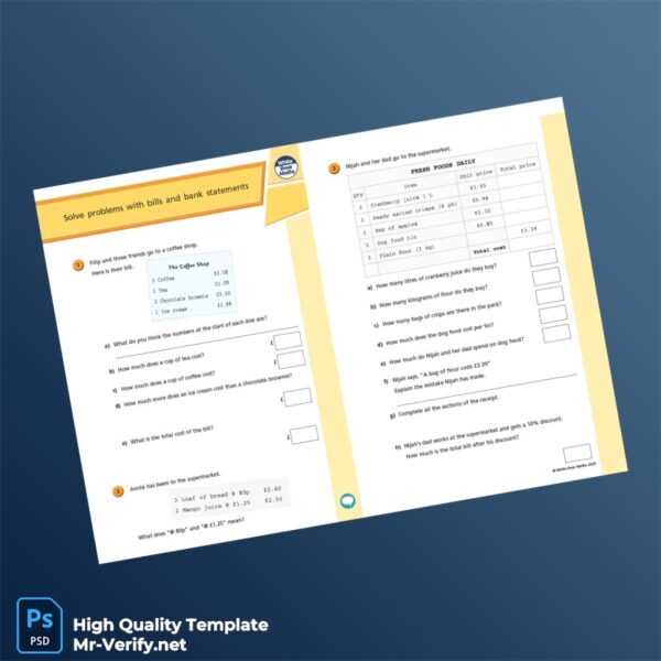 UK Document Type Template in Word and PDF formats 2 page