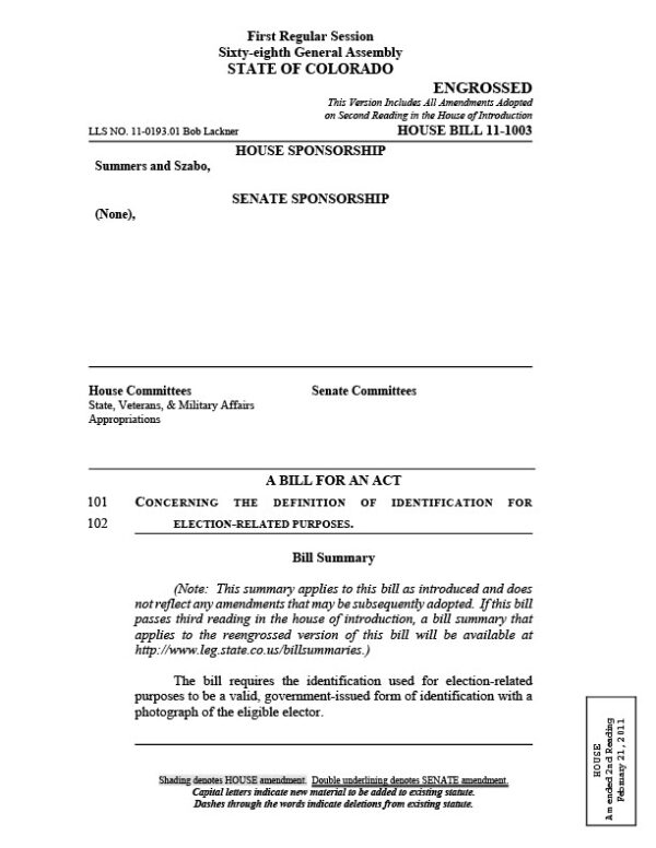USA State of Colorado Editable Identity Document Template in Word and PDF formats 4 page