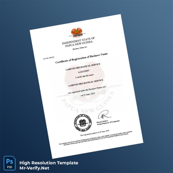 Editable Registration Certificate Template – Word/PDF Download Editable Registration Certificate Template – Word/PDF Download