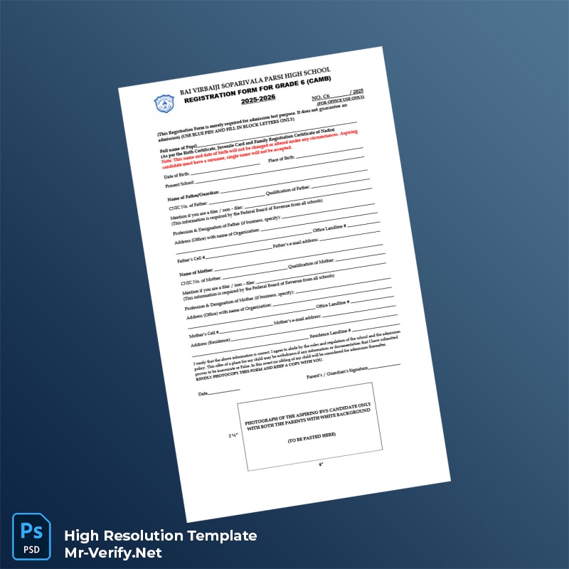 Editable AKUEB Registration Form for Grade 6 Outsiders 2025-2026 5 page Editable AKUEB Registration Form for Grade 6 Outsiders 2025-2026 5 page