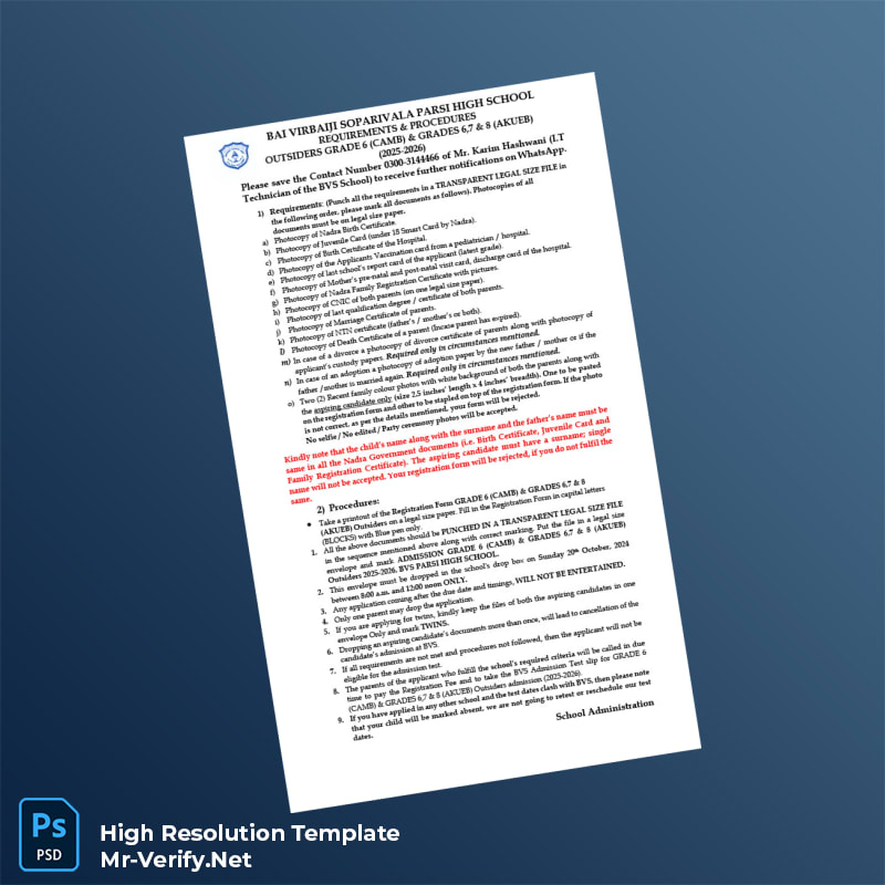 Editable AKUEB Registration Form for Grade 6 Outsiders 2025-2026 5 page Editable AKUEB Registration Form for Grade 6 Outsiders 2025-2026 5 page