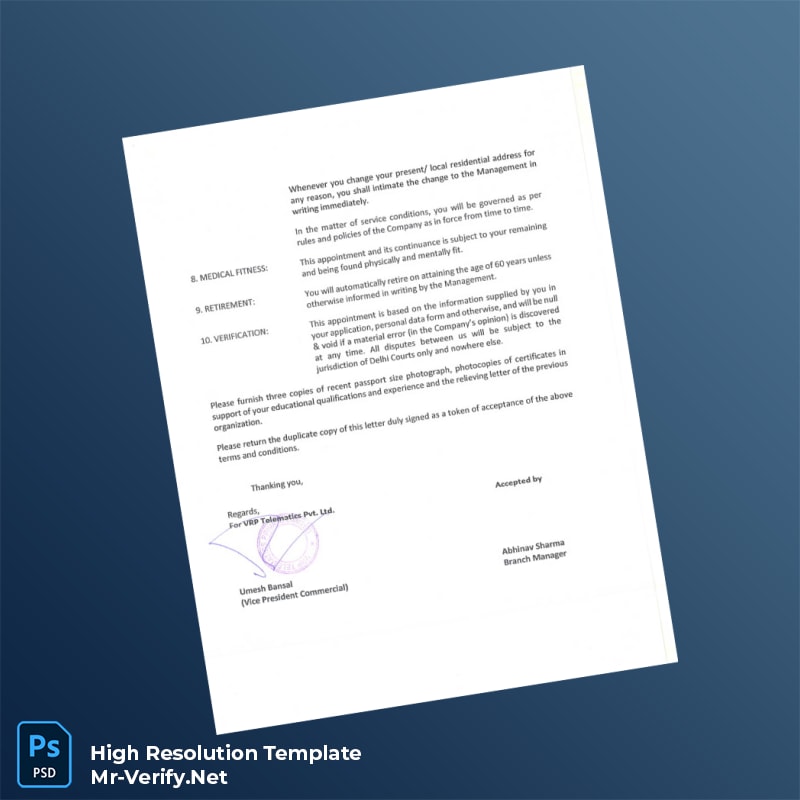 Editable Appointment Letter 2017 Employment Verification Letter Word and Pdf Template 5 page Editable Appointment Letter 2017 Employment Verification Letter Word and Pdf Template 5 page