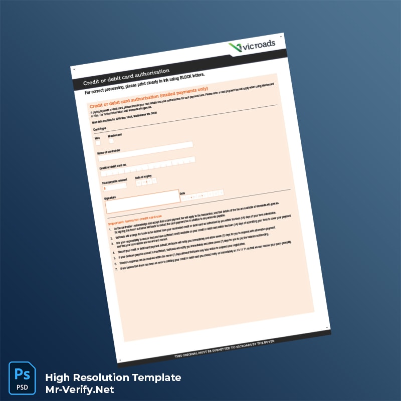 Editable Australia VicRoads Vehicle Registration Transfer Application Word and Pdf Template 6 page Editable Australia VicRoads Vehicle Registration Transfer Application Word and Pdf Template 6 page