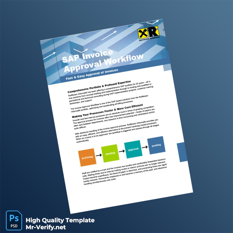 Austria Raiffeisen Informatik Invoice Template in Word and PDF formats 2 page Austria Raiffeisen Informatik Invoice Template in Word and PDF formats 2 page