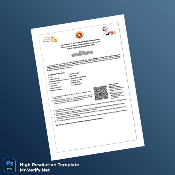 Buy Verified Accounts Bangladesh20Government20Export20Registration20Certificate20Template20in20Word20and20PDF20formats 600x600 - Buy Verified Accounts
