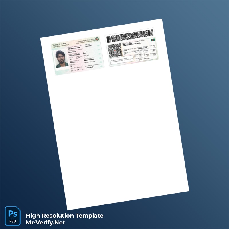 Editable Bangladesh Issuing Authority Registration Certificate Word and Pdf Template Editable Bangladesh Issuing Authority Registration Certificate Word and Pdf Template