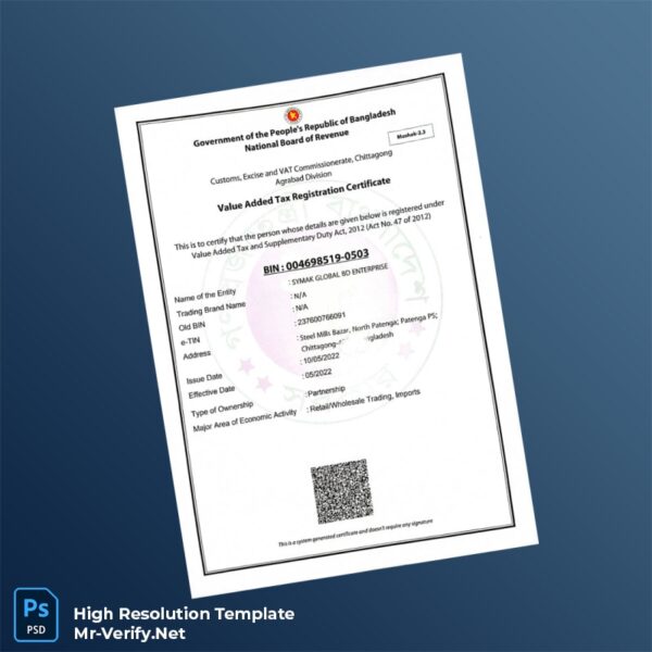 Buy Verified Accounts Bangladesh20National20Board20of20Revenue20VAT20Registration20Certificate20Template20in20Word20and20PDF20formats 600x600 - Buy Verified Accounts