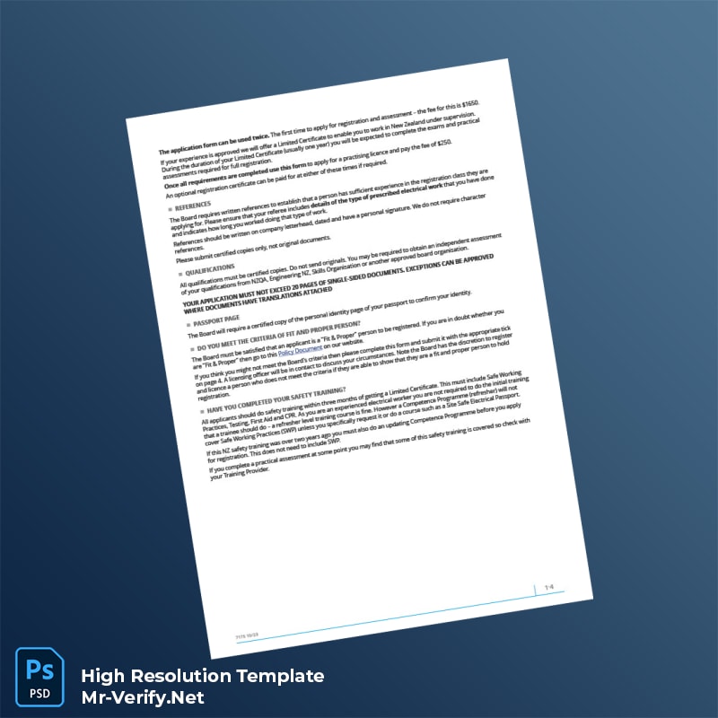 Editable Electrical Workers Registration Board Registration Certificate Word and Pdf Template 6 page Editable Electrical Workers Registration Board Registration Certificate Word and Pdf Template 6 page