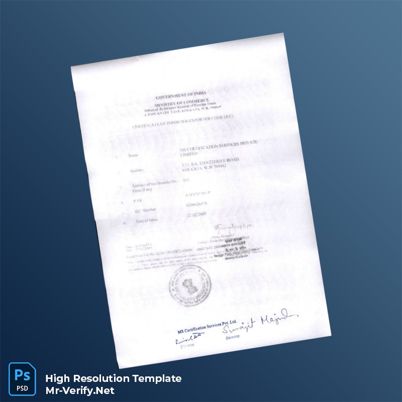 Editable GST Registration Certificate Word and Pdf Template 6 page Editable GST Registration Certificate Word and Pdf Template 6 page