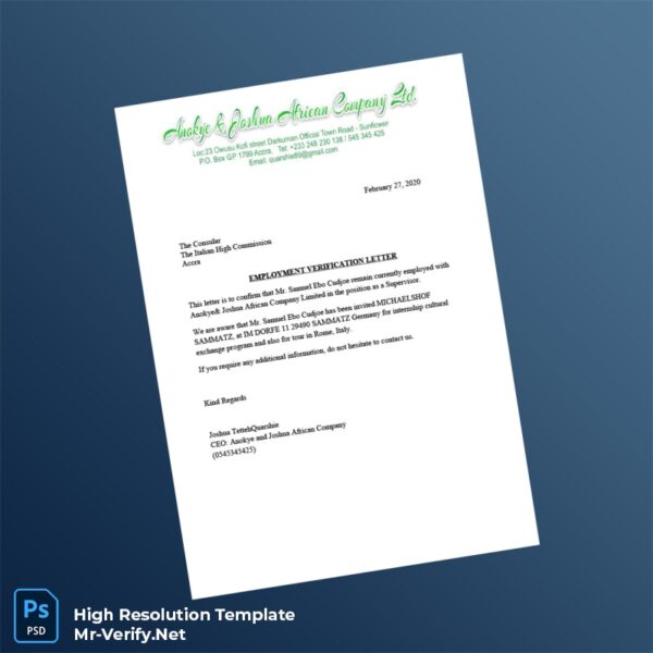 Ghana20Anokye20and20Joshua20African20Company20Limited20Employment20Verification20Letter20Template20in20Word20and20PDF20formats 600x600 - Buy Verified Accounts