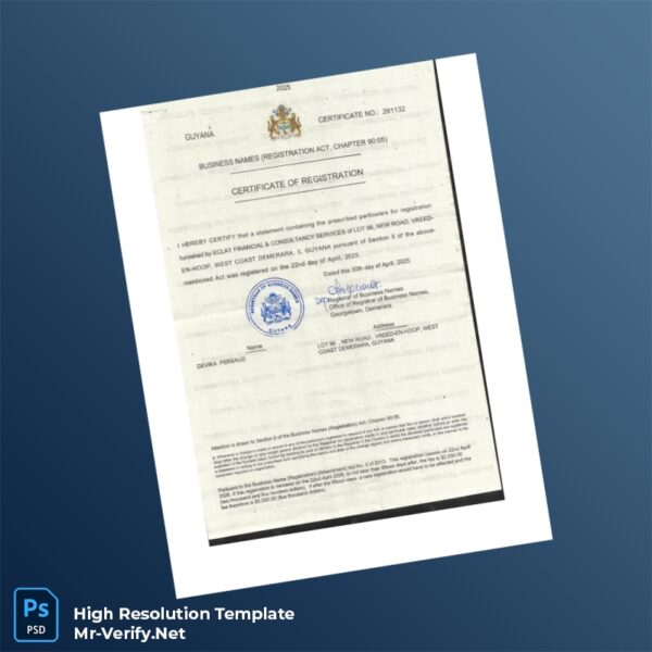Guyana20Registrar20of20Business20Names20Certificate20of20Registration20Template20in20Word20and20PDF20formats 600x600 - Buy Verified Accounts