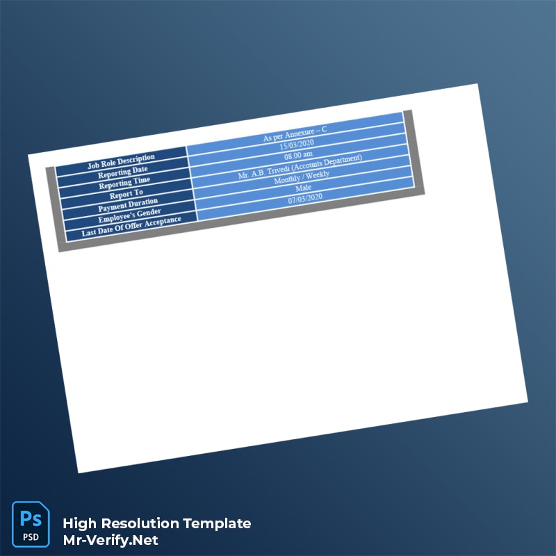 Editable India ABC PQR Ltd Employment Verification Letter Word and Pdf Template 5 page Editable India ABC PQR Ltd Employment Verification Letter Word and Pdf Template 5 page