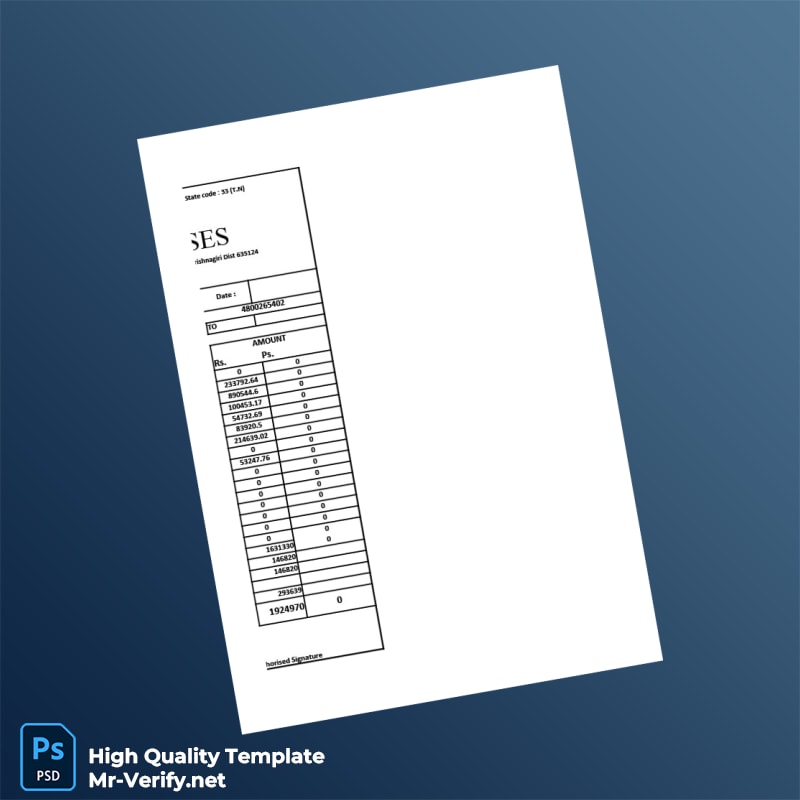 India Anusha Enterprises Invoice Template in Word and PDF formats 2 page India Anusha Enterprises Invoice Template in Word and PDF formats 2 page