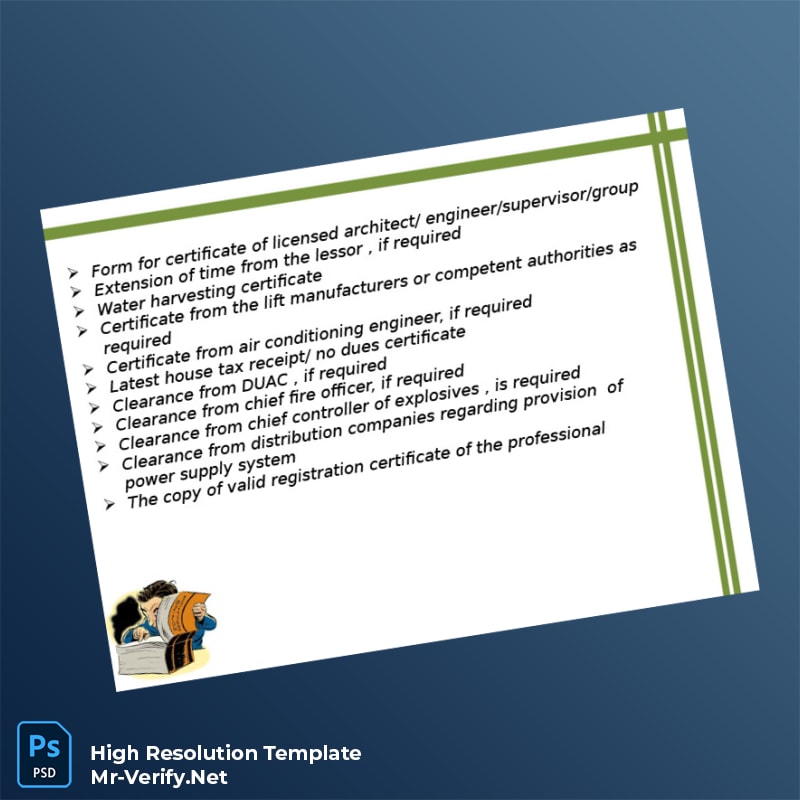 Editable India Building Completion Certificate Word and Pdf Template 7 page Editable India Building Completion Certificate Word and Pdf Template 7 page