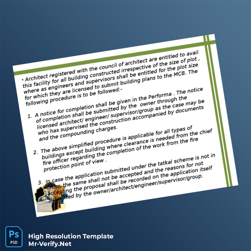 Editable India Building Completion Certificate Word and Pdf Template 7 page Editable India Building Completion Certificate Word and Pdf Template 7 page