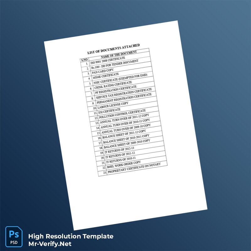Editable India Business Registration Certificate Word and Pdf Template Editable India Business Registration Certificate Word and Pdf Template