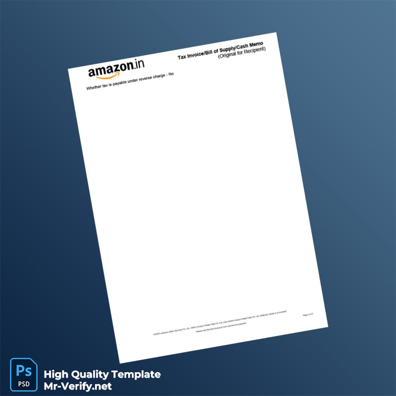 India DAW NTECH ELECTRONICS PRIVATE LIMITED Tax Invoice Template in Word and PDF formats 2 page India DAW NTECH ELECTRONICS PRIVATE LIMITED Tax Invoice Template in Word and PDF formats 2 page