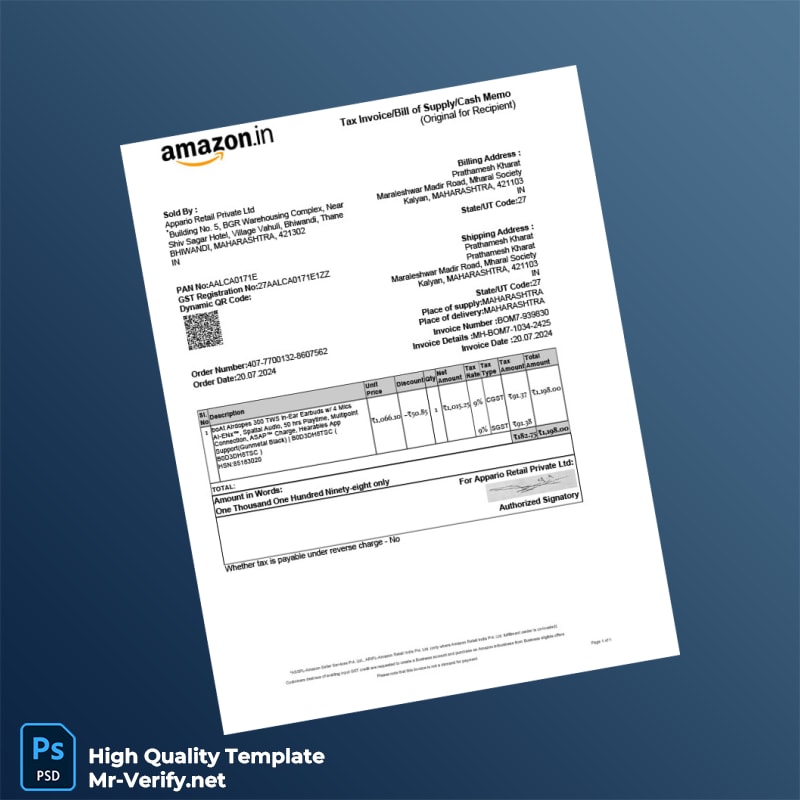 India Dot Key Wellness Private Limited Invoice Template in Word and PDF formats 2 page India Dot Key Wellness Private Limited Invoice Template in Word and PDF formats 2 page