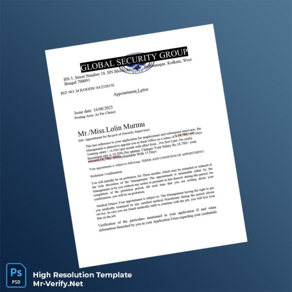 India20Global20Security20Group20Employment20Verification20Letter20Template20in20Word20and20PDF20formats 600x600 - Buy Verified Accounts