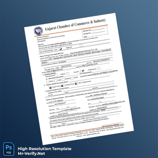 Buy Verified Accounts India20Gujarat20Chamber20of20Commerce20and20Industry20Business20Registration20Certificate20Template20in20Word20and20PDF20formats 600x600 - Buy Verified Accounts