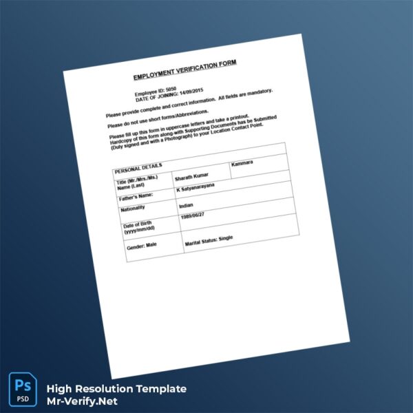 Editable India Igot Tech Solutions Employment Verification Letter Word and Pdf Template 8 page