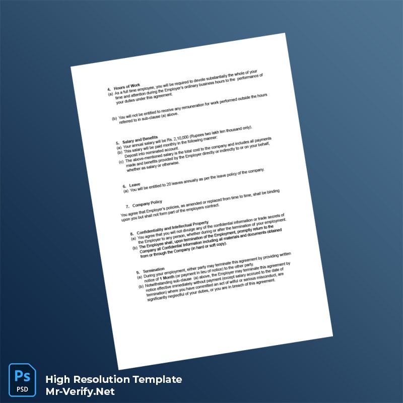 Editable India KPMG INDIA Pvt Ltd Employment Verification Letter Word and Pdf Template 4 page Editable India KPMG INDIA Pvt Ltd Employment Verification Letter Word and Pdf Template 4 page