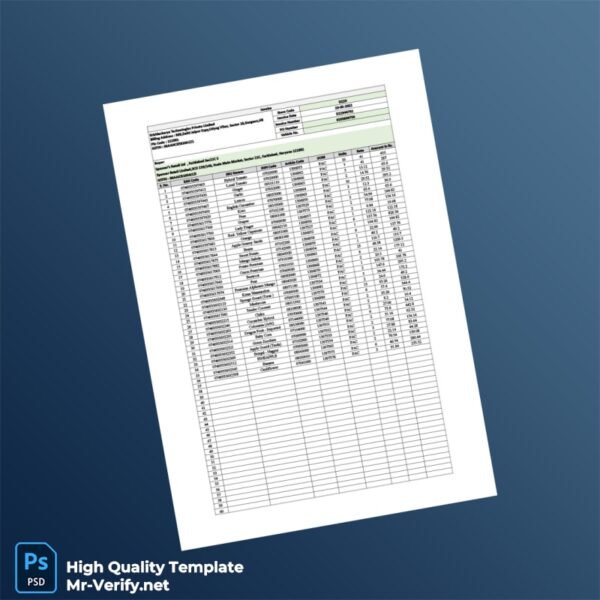 India Krishiacharya Technologies Private Limited Invoice Template in Word and PDF formats 6 page