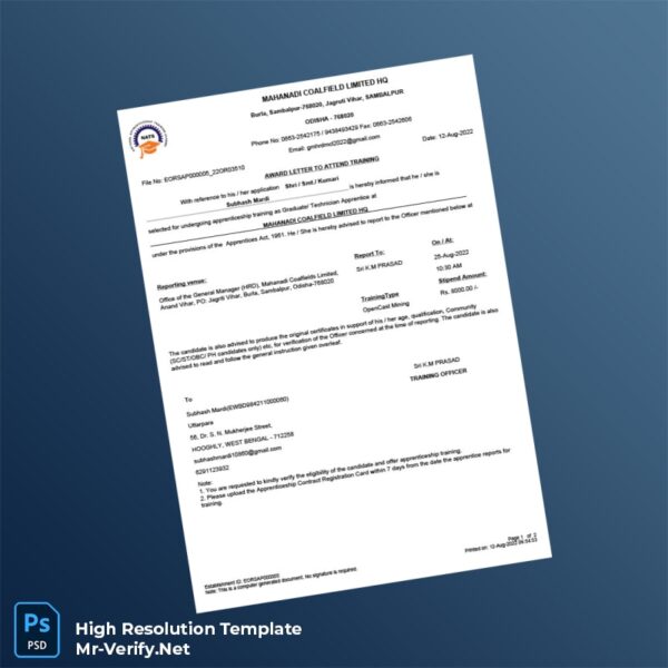 India20Mahanadi20Coalfields20Limited20Award20Letter20Template20in20Word20and20PDF20formats 600x600 - Buy Verified Accounts