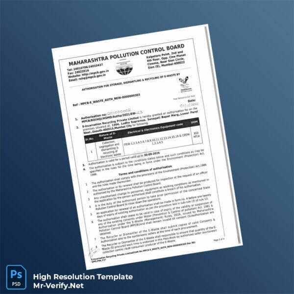 Buy Verified Accounts India20Maharashtra20Pollution20Control20Board20Registration20Certificate20Template20in20Word20and20PDF20formats 600x600 - Buy Verified Accounts