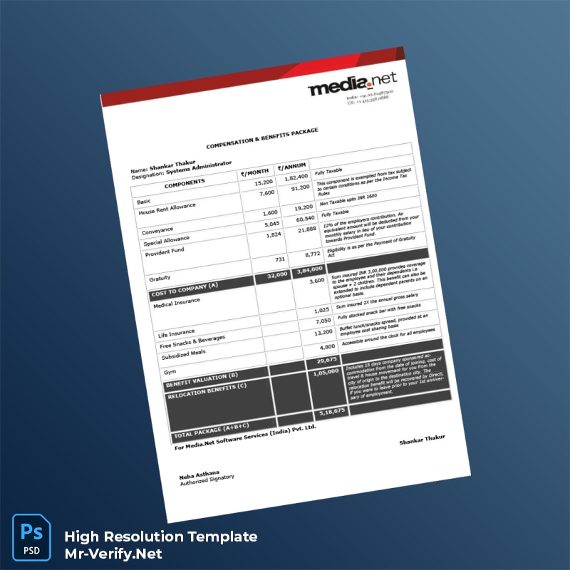 Editable India Media Net Software Services India Pvt Ltd Employment Verification Letter Word and Pdf Template 3 page Editable India Media Net Software Services India Pvt Ltd Employment Verification Letter Word and Pdf Template 3 page