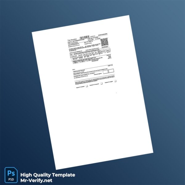 India Medigrog Pharma Pvt Ltd Invoice Template in Word and PDF formats