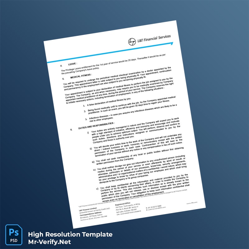 Editable India Micro Loans Employment Verification Letter Word and Pdf Template 7 page Editable India Micro Loans Employment Verification Letter Word and Pdf Template 7 page