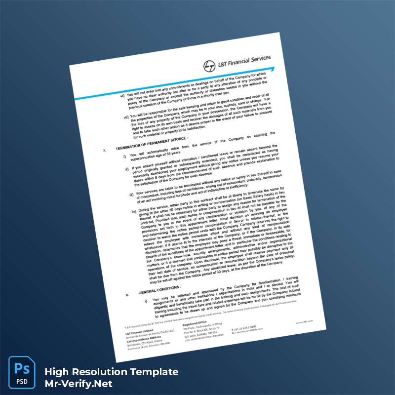 Editable India Micro Loans Employment Verification Letter Word and Pdf Template 7 page Editable India Micro Loans Employment Verification Letter Word and Pdf Template 7 page