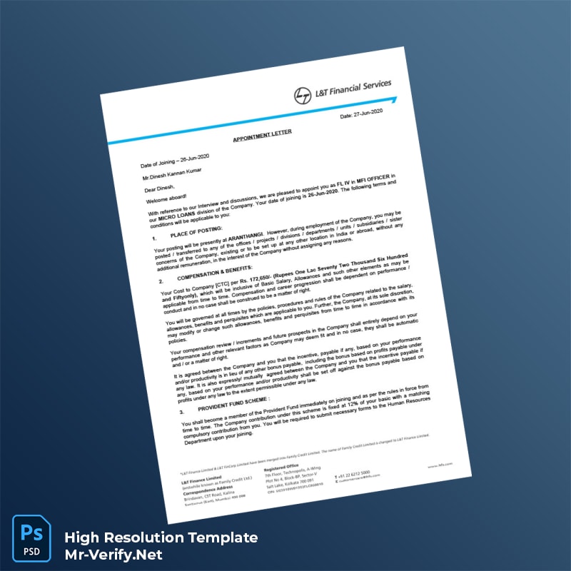 Editable India Micro Loans Employment Verification Letter Word and Pdf Template 7 page Editable India Micro Loans Employment Verification Letter Word and Pdf Template 7 page