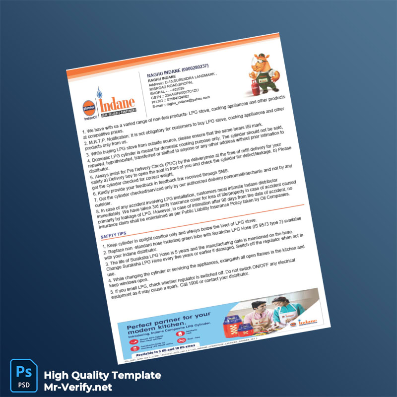 India Raghu Indane Tax Invoice Template in Word and PDF formats 2 page India Raghu Indane Tax Invoice Template in Word and PDF formats 2 page