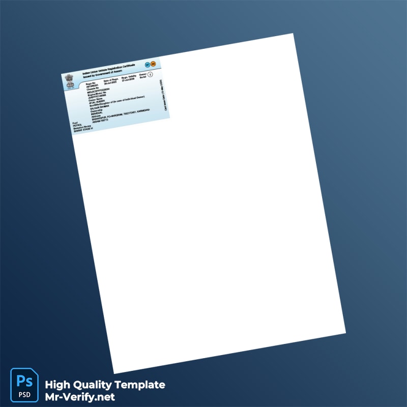 India Registration Certificate Template in Word and PDF formats 2 page India Registration Certificate Template in Word and PDF formats 2 page