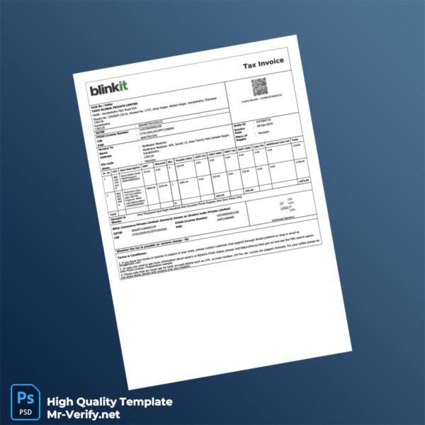 India TAMS Global Private Limited Tax Invoice Template in Word and PDF formats 2 page India TAMS Global Private Limited Tax Invoice Template in Word and PDF formats 2 page