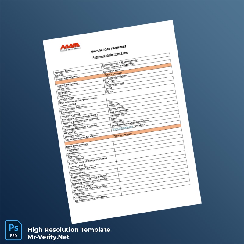 Editable India Zinka Logistics Solutions Employment Verification Letter Word and Pdf Template 2 page Editable India Zinka Logistics Solutions Employment Verification Letter Word and Pdf Template 2 page