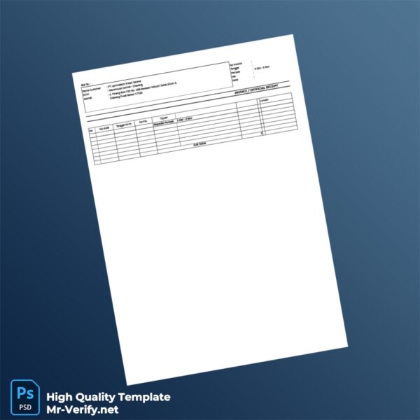 Indonesia PT Laminatech Kreasi Sarana Invoice Template in Word and PDF formats Indonesia PT Laminatech Kreasi Sarana Invoice Template in Word and PDF formats