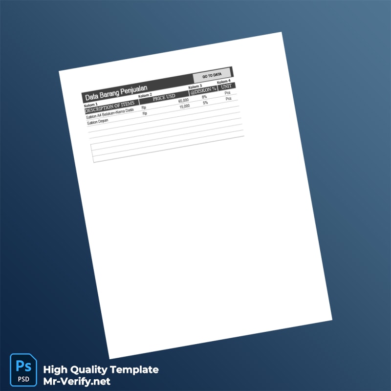 Indonesia Planet Sablon Invoice Template in Word and PDF formats 7 page Indonesia Planet Sablon Invoice Template in Word and PDF formats 7 page