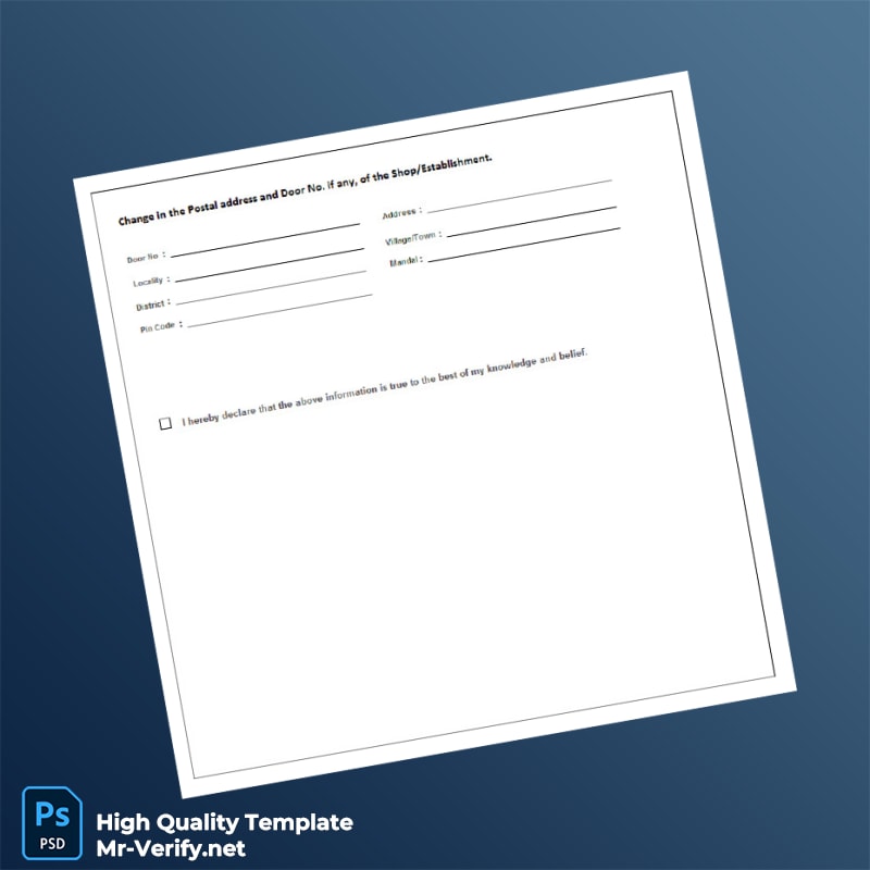 Labor Renewal Registration Establishment Certificate Template in Word and PDF formats 2 page Labor Renewal Registration Establishment Certificate Template in Word and PDF formats 2 page