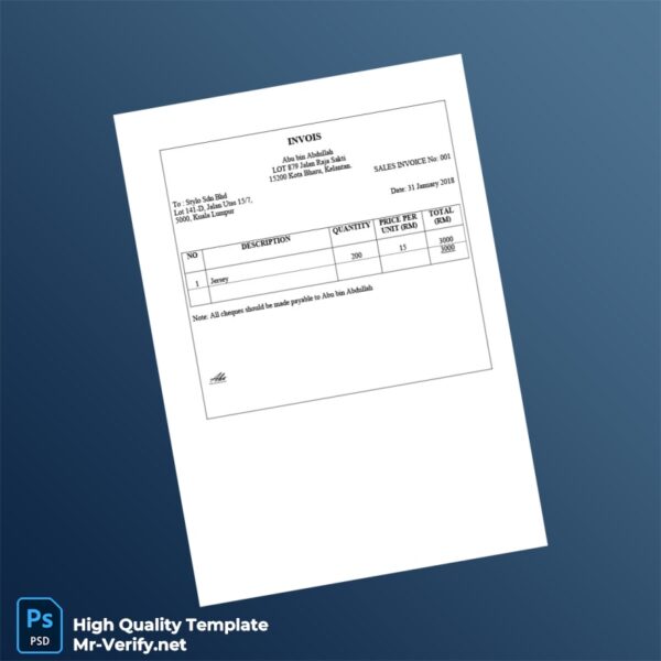 Malaysia Stylo Sdn Bhd Invoice Template in Word and PDF formats 8 page Malaysia Stylo Sdn Bhd Invoice Template in Word and PDF formats 8 page