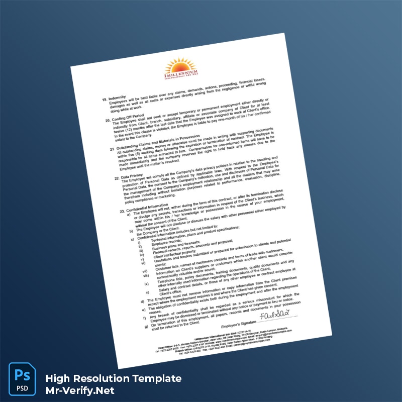 Editable Malaysia Universiti Telekom Sdn Bhd Employment Verification Letter Word and Pdf Template 6 page Editable Malaysia Universiti Telekom Sdn Bhd Employment Verification Letter Word and Pdf Template 6 page